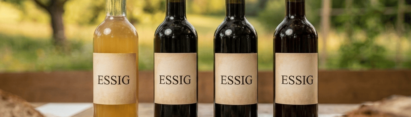 Ausgewählte Vitalessige